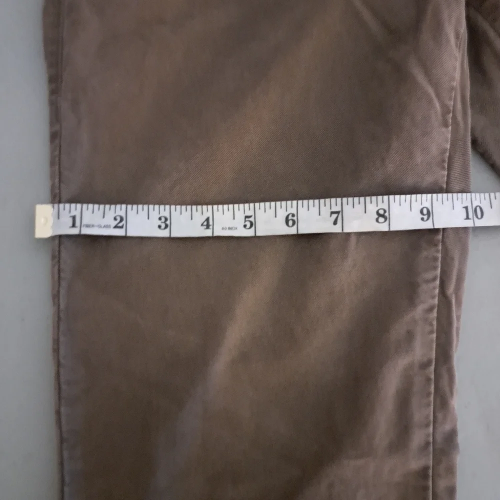 Incotex Chino Pants Brown Cotton Stretch Comfort Slim‎ Fit Slowear Size 3…